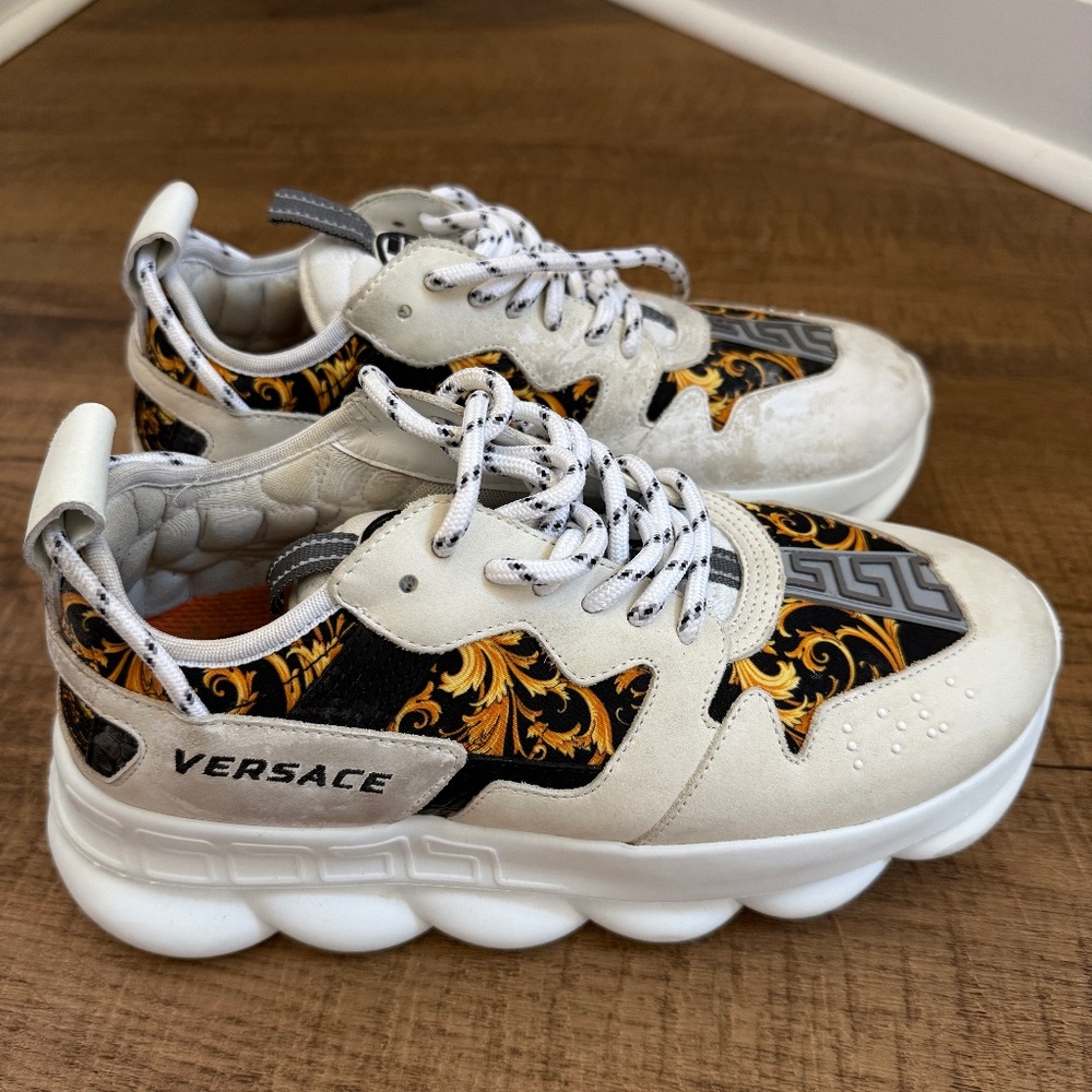 Versace Authentic Chain Reaction Sneakers